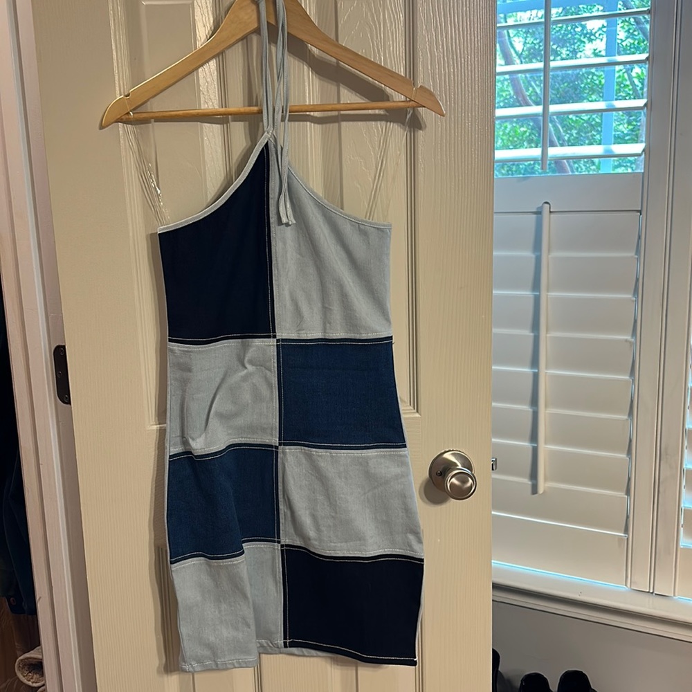Stretchy Jean Dress